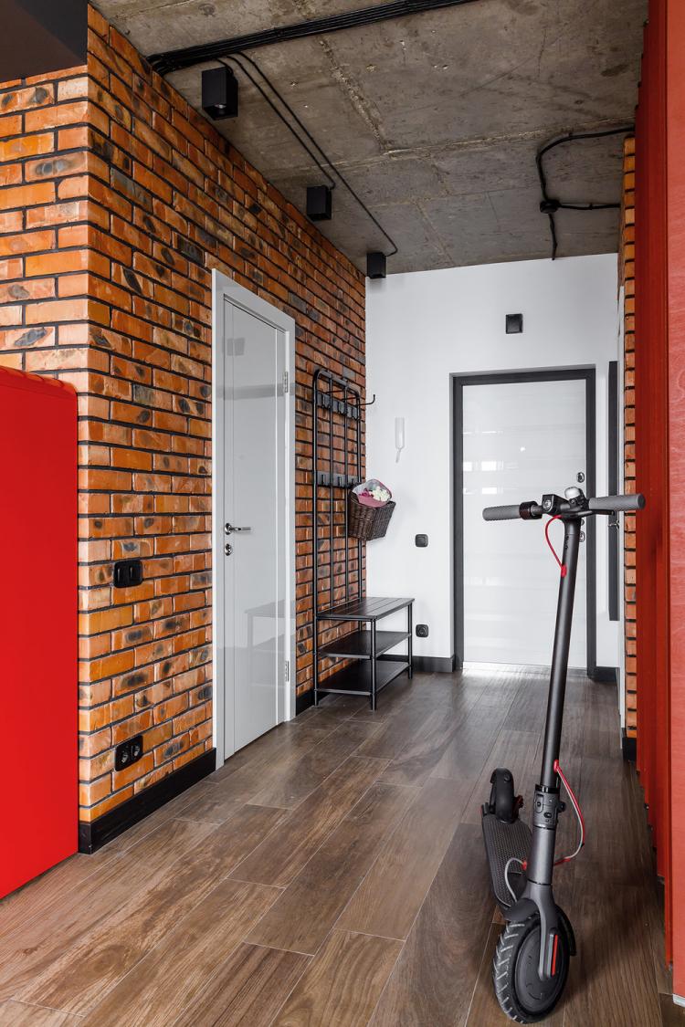 Квартира-студия 43 м2, Краснодар - дизайн интерьера