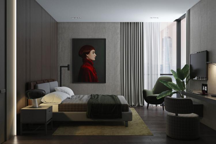Квартира в Нью-Йорке, 142 кв.м. - дизайн интерьера