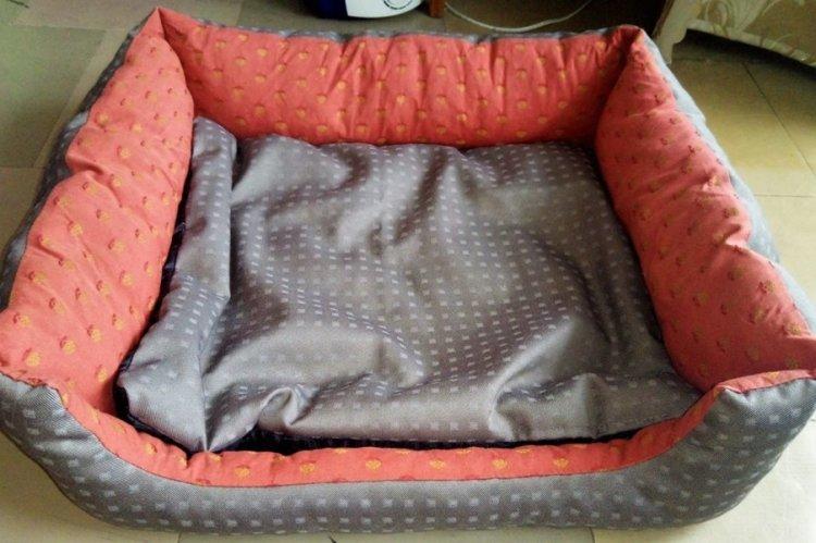 Лежанка-диван для собаки своими руками
