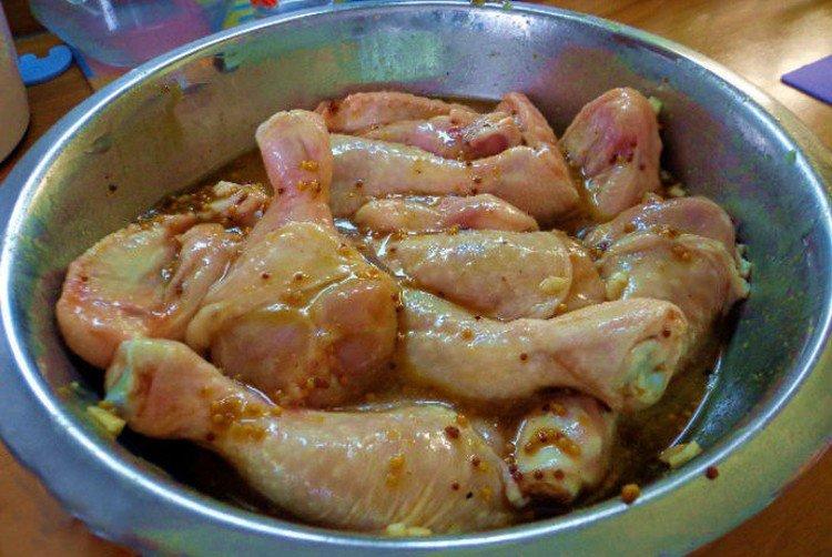 Маринад для шашлыка из курицы с горчицей - рецепты