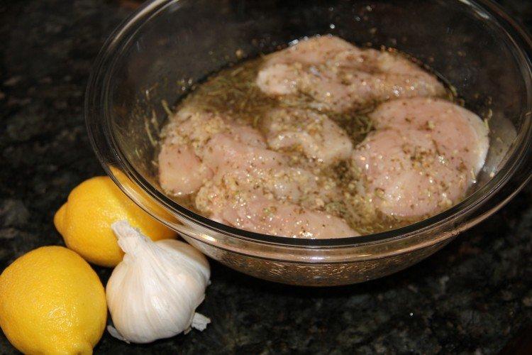 Маринад для шашлыка из курицы с зеленью - рецепты