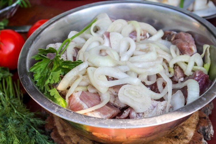 Маринад для шашлыка из свинины с уксусом - рецепты