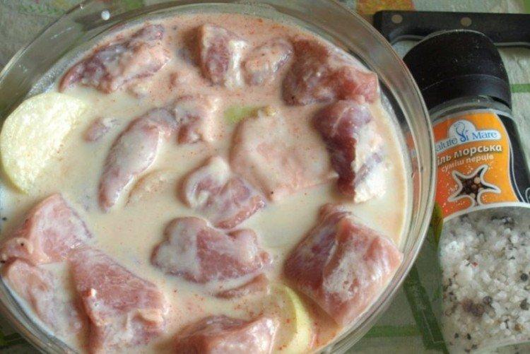 Йогуртовый маринад для шашлыка из свинины с кари - рецепты