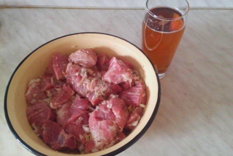 Маринад для шашлыка из свинины на пиве - рецепты