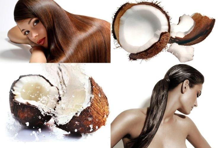 Маска для волос с кокосовым маслом и тыквой