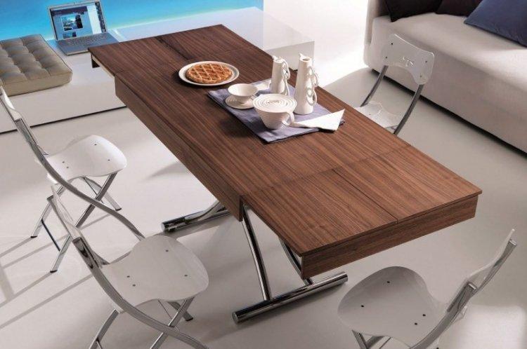 Обеденные столы-трансформеры - Мебель-трансформер для малогабаритной квартиры
