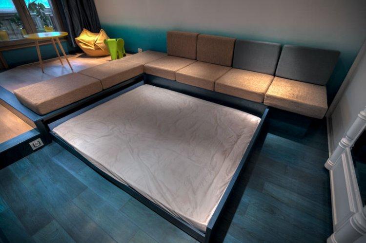 Кровать-подиум - Мебель-трансформер для малогабаритной квартиры