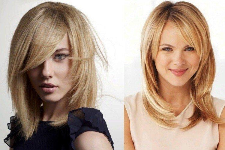 Фронтальный каскад - Женские стрижки 2021 на средние волосы