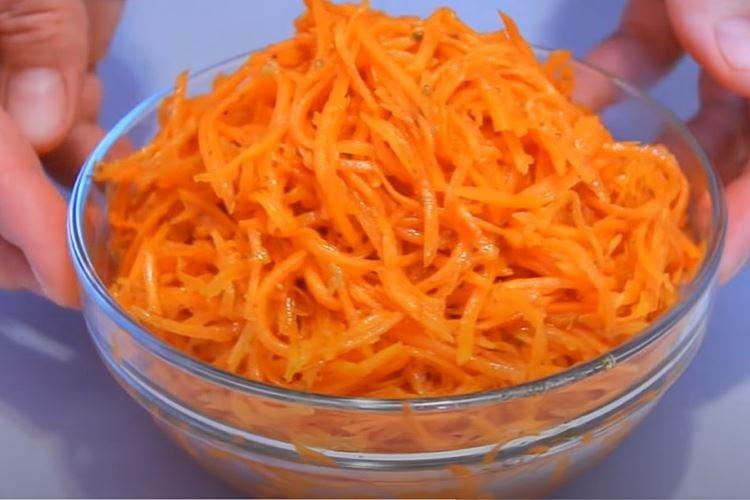 Домашняя морковь по-корейски - классический рецепт пошагово с фото