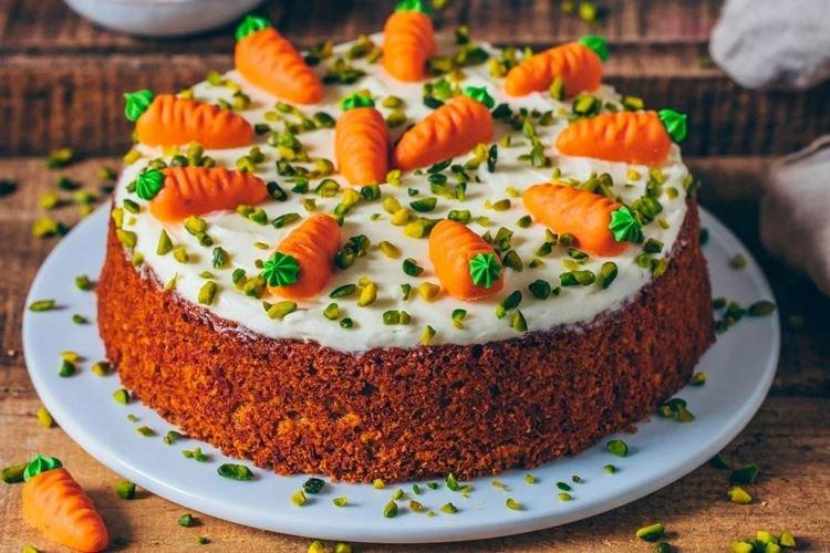 Морковный торт с тыквой - рецепты