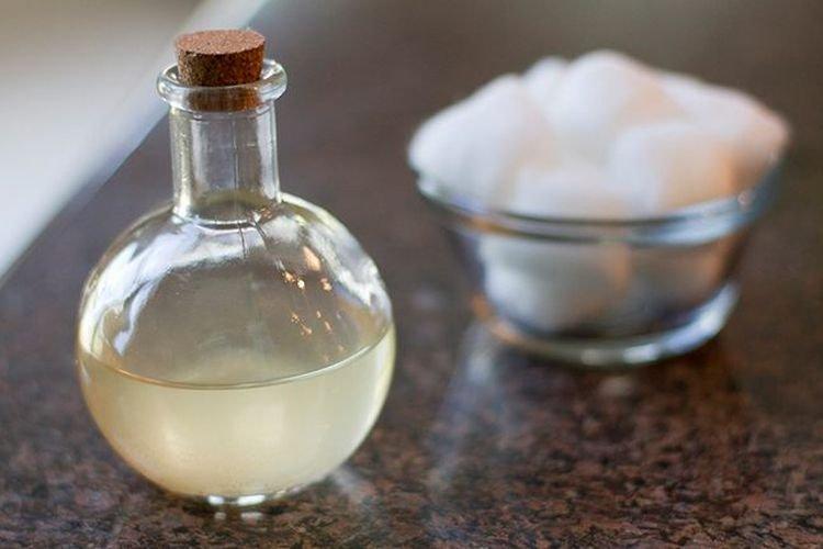 Уксус с яйцом - Народные средства от грибка ногтей