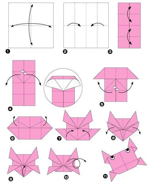 Оригами из бумаги для детей: 8 идей простых поделок + пошаговые описания
