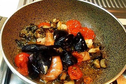 Итальянская паста с морепродуктами - пошаговый рецепт