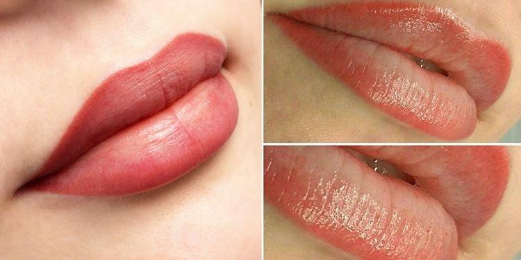 Растушевка - Техники перманентного макияжа губ