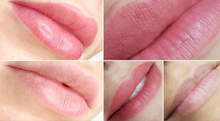 Акварельная техника - Перманентный макияж губ