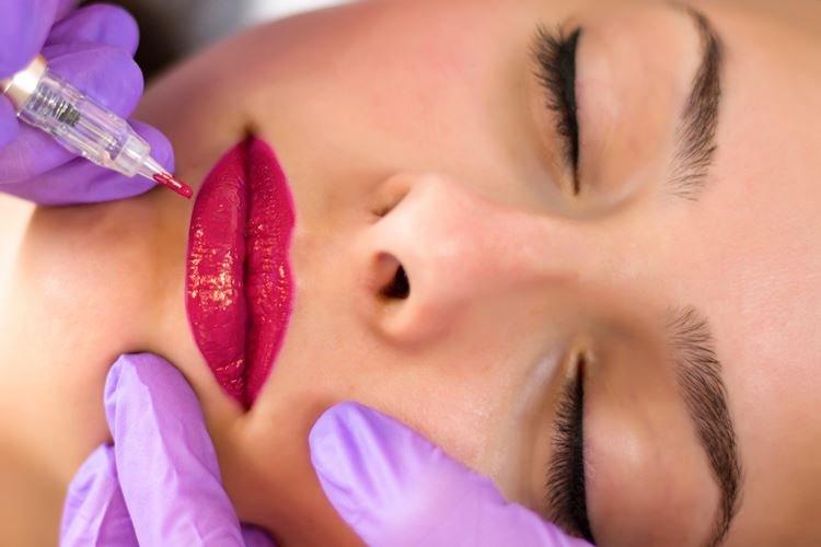 Перманентная помада - Техники перманентного макияжа губ