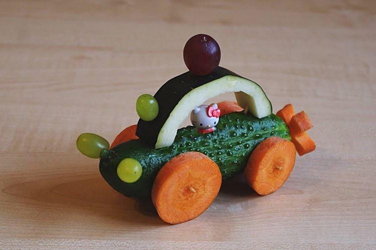 Поделки из овощей для детского сада - фото и идеи