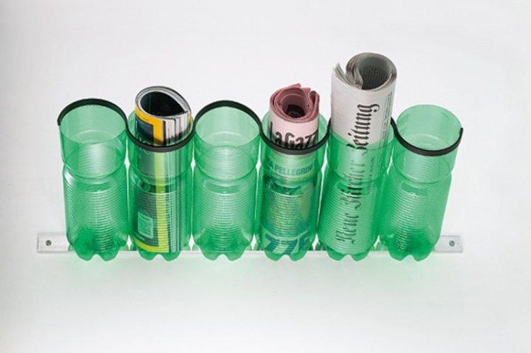 Подставки и органайзеры - Поделки из пластиковых бутылок своими руками