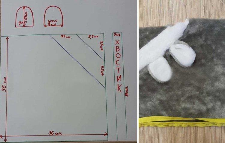 Как сделать ушки Микки Мауса своими руками при помощи ткани и бумаги
