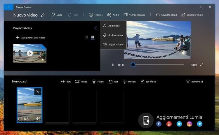 Windows Фотографии - Программы для монтажа видео