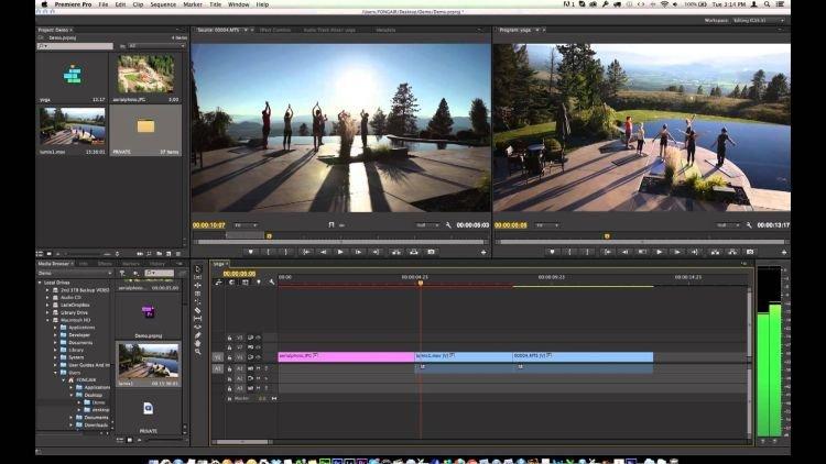 Adobe Premiere Pro - Программы для монтажа видео скачать
