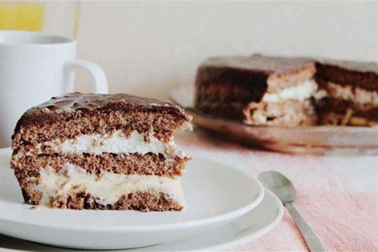 Шоколадно-творожный торт в домашних условиях - рецепты