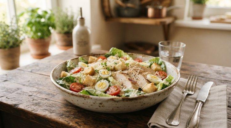 Салат «Цезарь» с курицей и не только: 8 классических рецептов