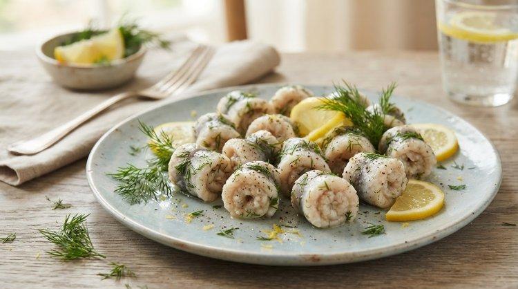Рыбные шарики к белому вину