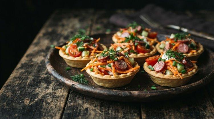 Начинка с корейской морковью