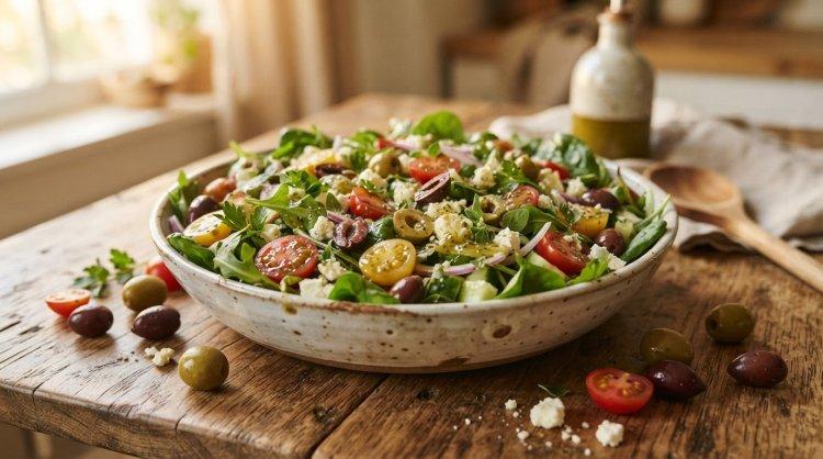 15 свежих и очень вкусных салатов с оливками