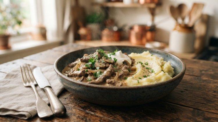 Бефстроганов из говядины: 15 отличных рецептов на любой вкус