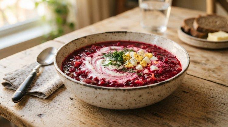 10 вкуснейших холодных борщей для лета