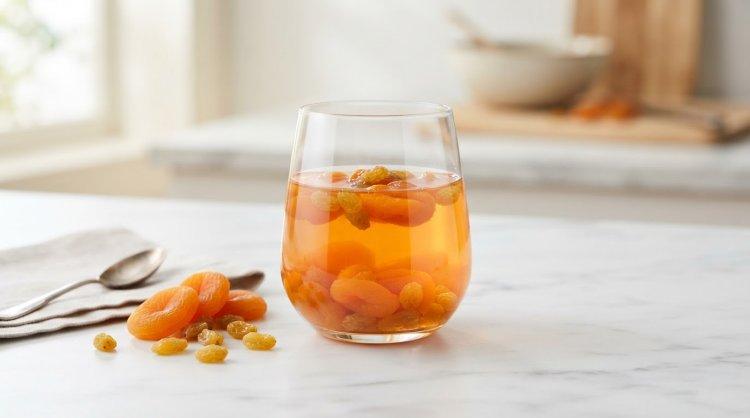 Компот из сухофруктов и кураги