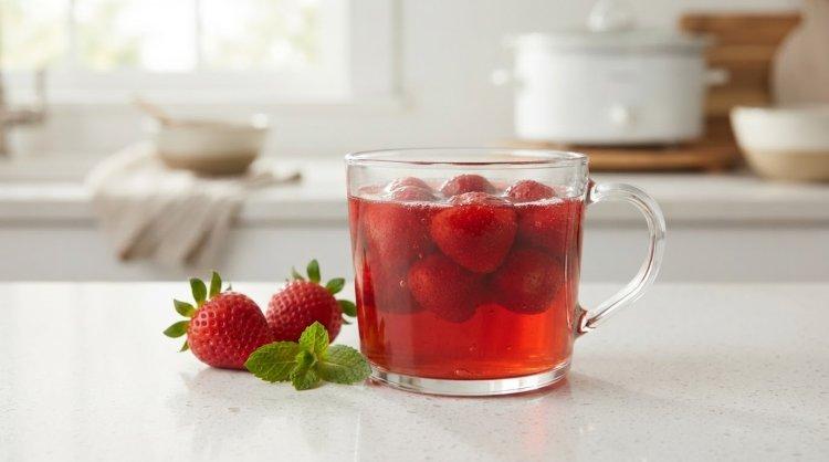 Компот из клубники в мультиварке