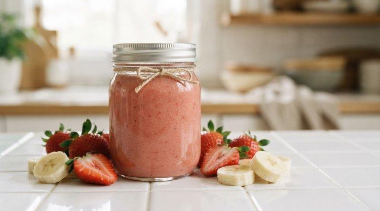 Джем из клубники с бананом
