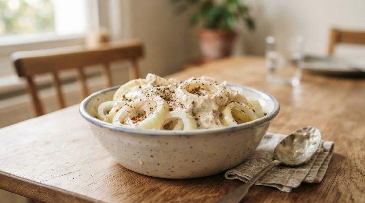 Маринад с майонезом и луком