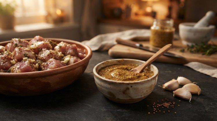 Горчично-медовый маринад для шашлыка из свинины