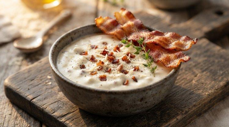 Заправка для Цезаря с беконом