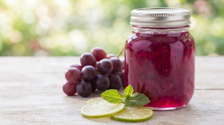 Варенье из винограда с лаймом