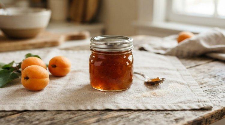 Желе из абрикосов с сахаром