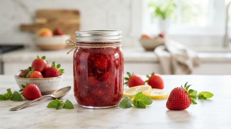 Конфитюр из клубники с лимоном