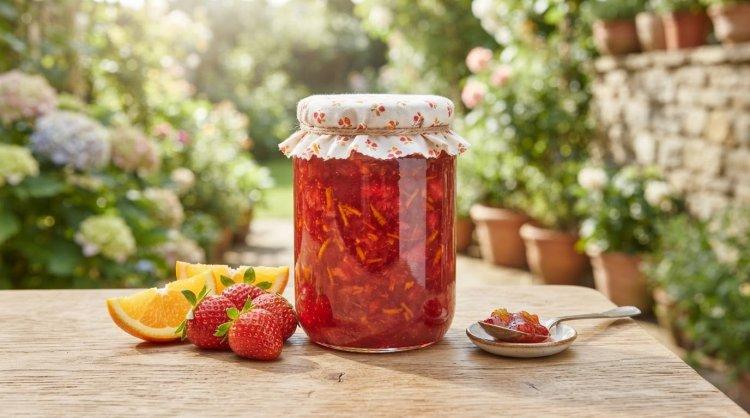 Конфитюр из клубники с апельсином