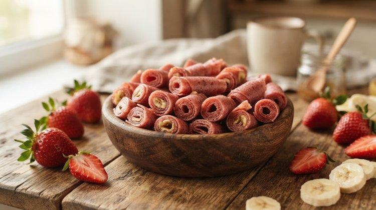 Пастила из бананов и клубники