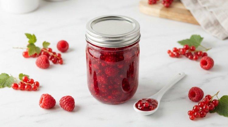 Конфитюр из малины и красной смородины