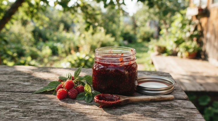 Конфитюр из малины без добавок
