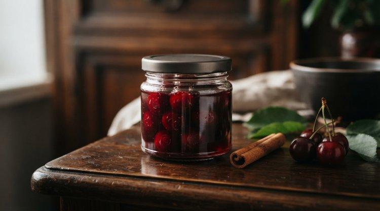 Варенье из вишни с коньяком и желатином