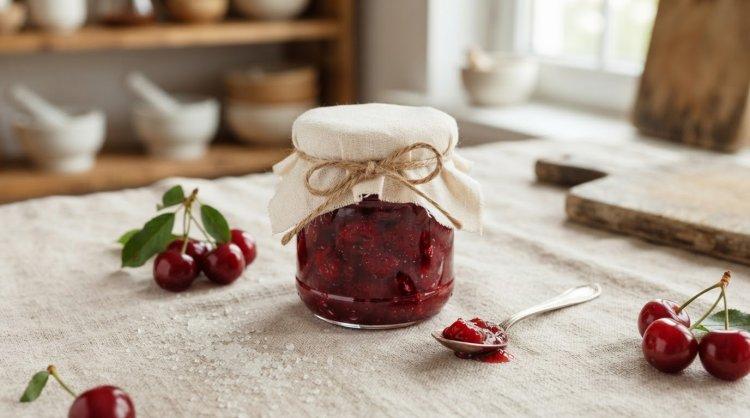 Конфитюр из вишни с желирующим сахаром