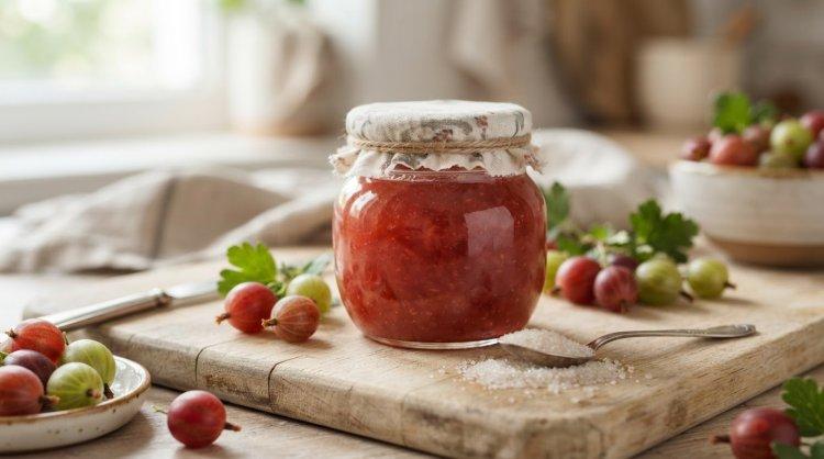 Желе из крыжовника с желирующим сахаром