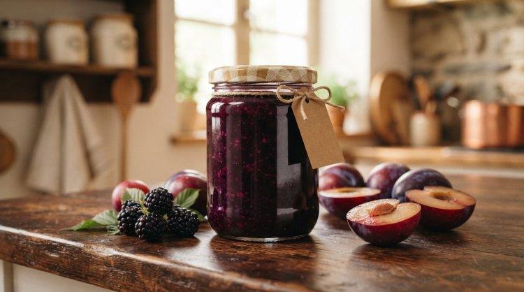 Варенье из ежевики и сливы