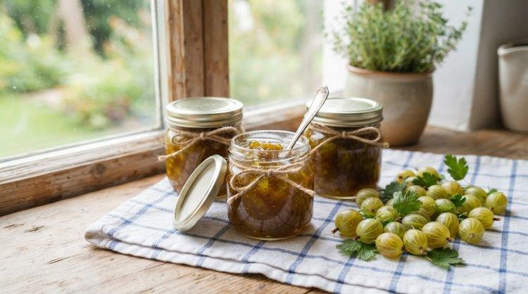 Мармелад из крыжовника с желфиксом